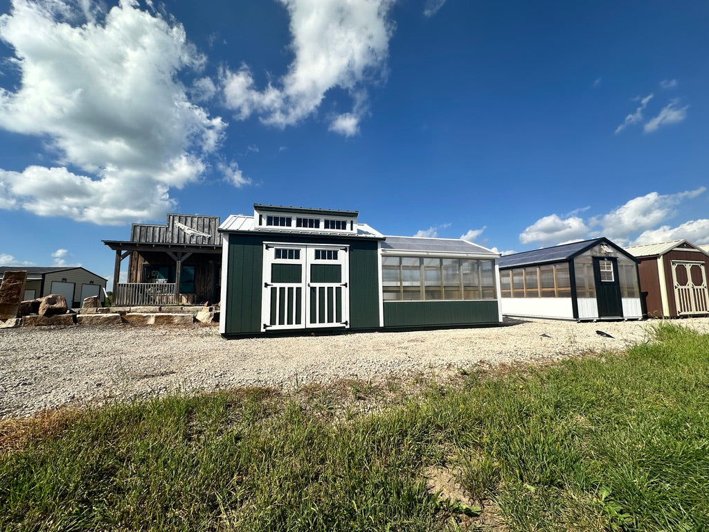 10x22 Green House\Shed Combo - Yutan, Nebraska | NE Sheds