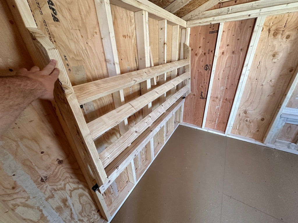 12x20 Chicken Coop - Yutan Nebraska Location | NE Sheds