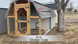 SOLD [10% OFF] 8x16 Chicken Coop - Columbus Nebraska | NE Sheds