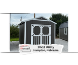 10x12 Utility - Hampton Nebraska Location