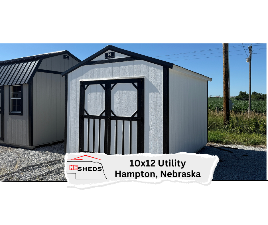 10x12 Utility - Hampton Nebraska | NE Sheds