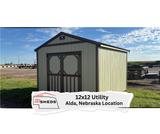 12x12 Utility - Alda Nebraska Location | NE Sheds