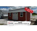 10x20 Lofted Garden Shed - Hampton Nebraska | NE Sheds