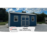 10x20 Side Lofted Utility Shed - Hampton, NE | NE Sheds