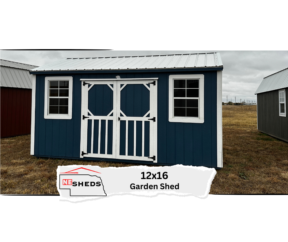 SOLD 12x16 Garden Shed - Grand Island Nebraska | NE Sheds