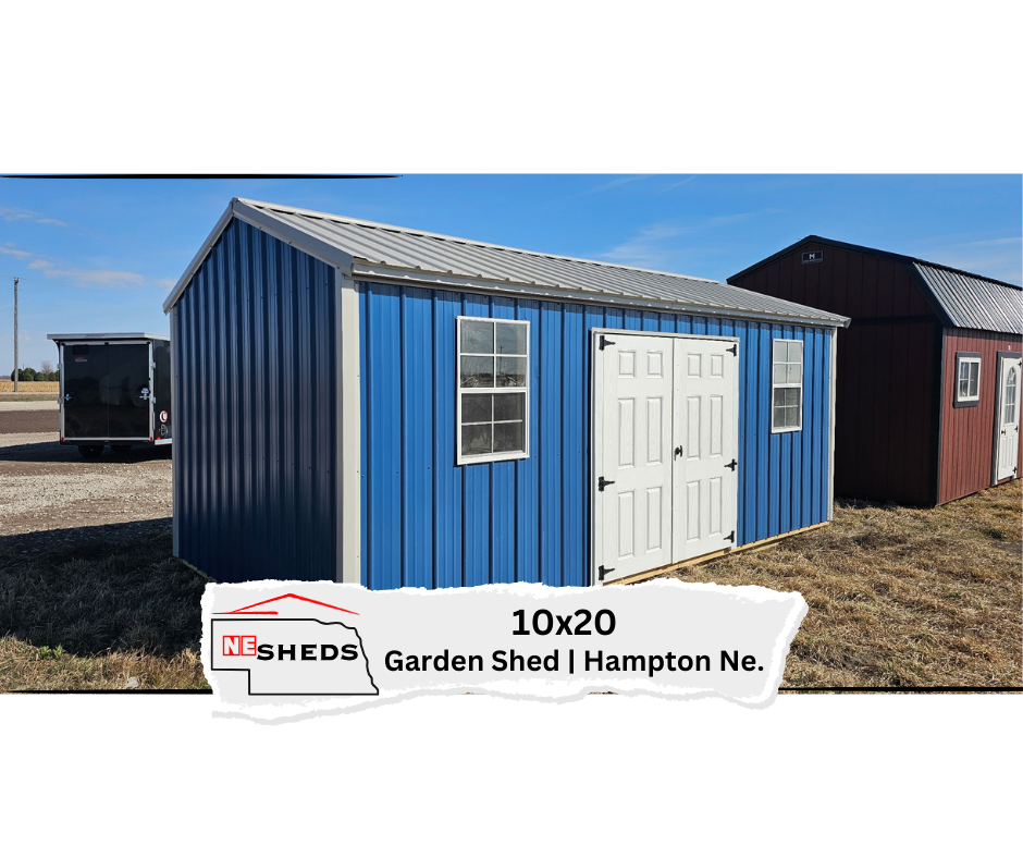 10x20 Garden Shed - Grand Island Nebraska | NE Sheds
