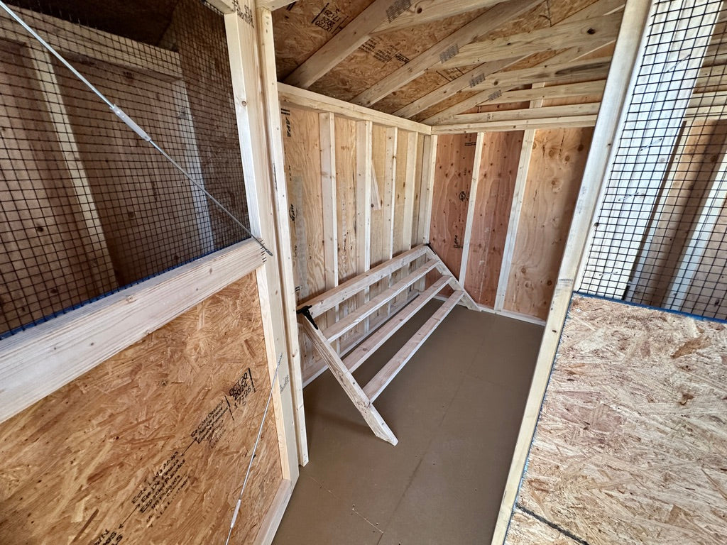 12x20 Chicken Coop - Yutan Nebraska Location | NE Sheds