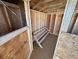 12x20 Chicken Coop - Yutan Nebraska Location | NE Sheds