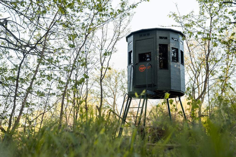 360 Shootin House GUN & BOW Blind [6x6] | NE Sheds