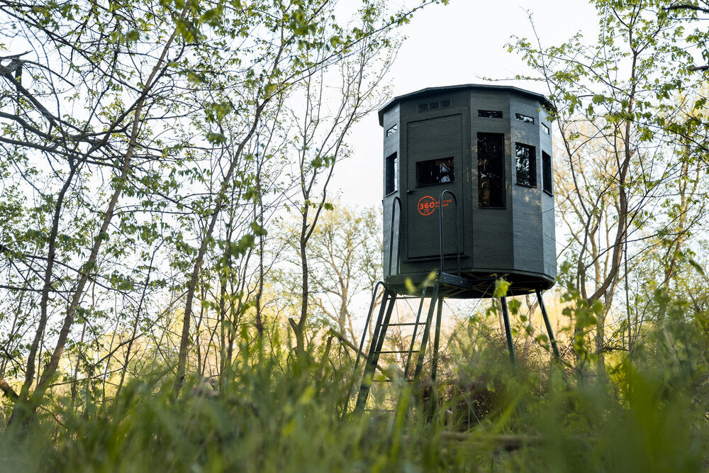 360 Hunting Blind Pro Series 6x6 Bow Gun NE Sheds NE Sheds
