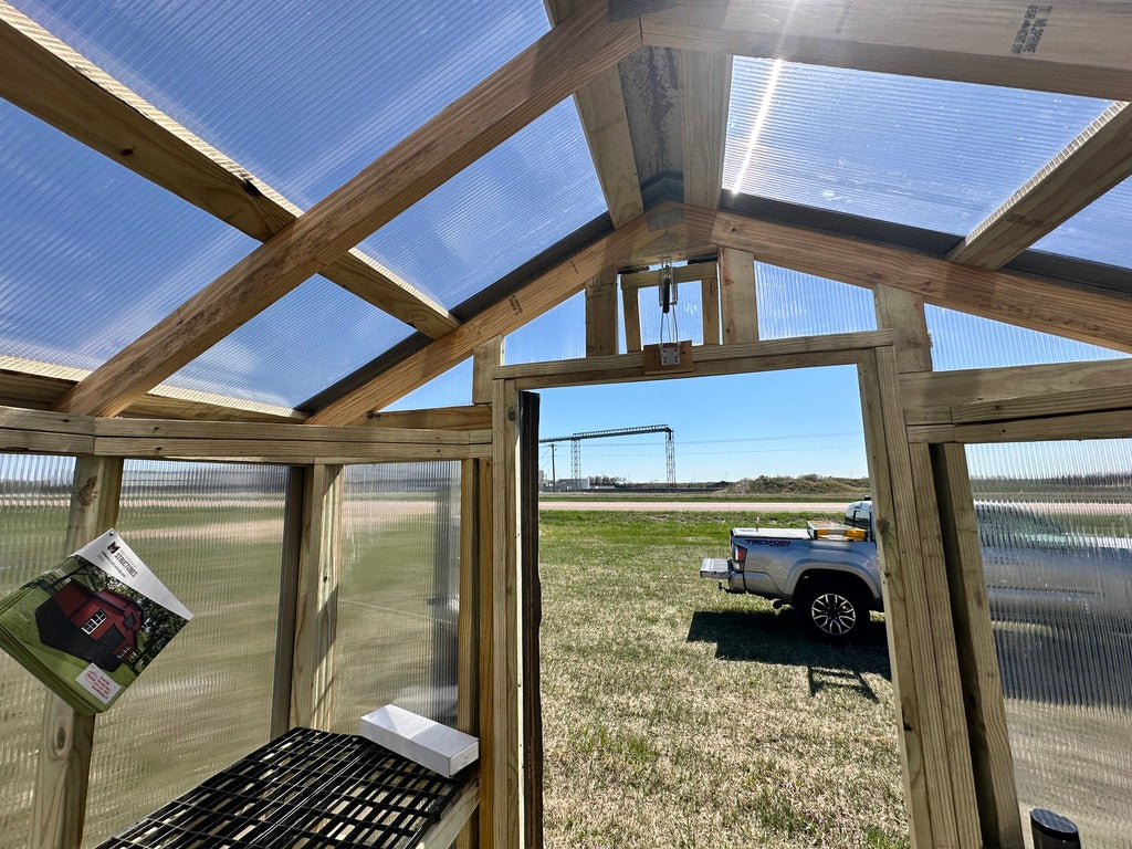 8x16 Green House - Atkinson Nebraska Location | NE Sheds