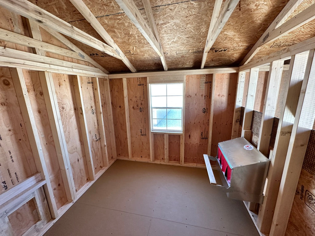 12x20 Chicken Coop - Yutan Nebraska Location | NE Sheds