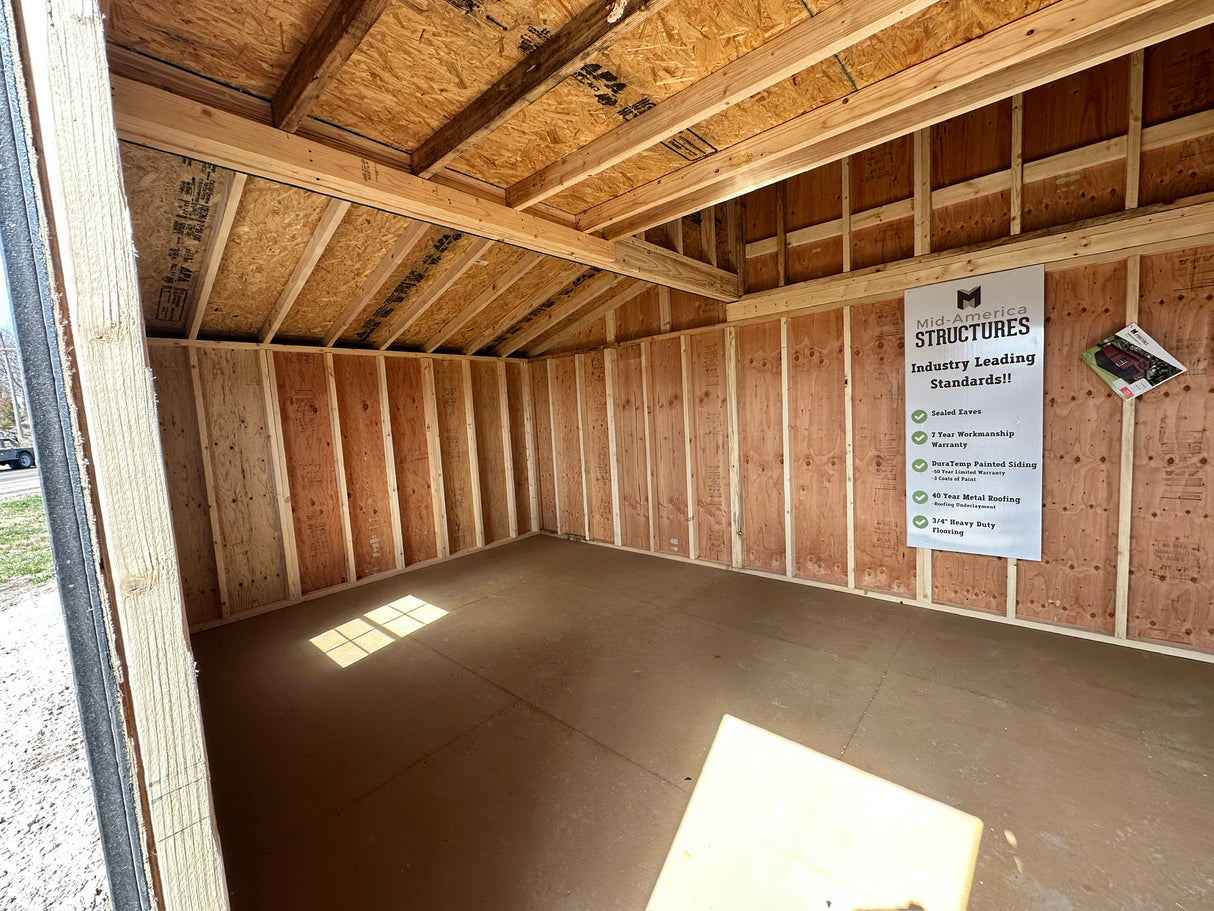 12x24 Country Barn - Yutan Nebraska Location | NE SHEDS