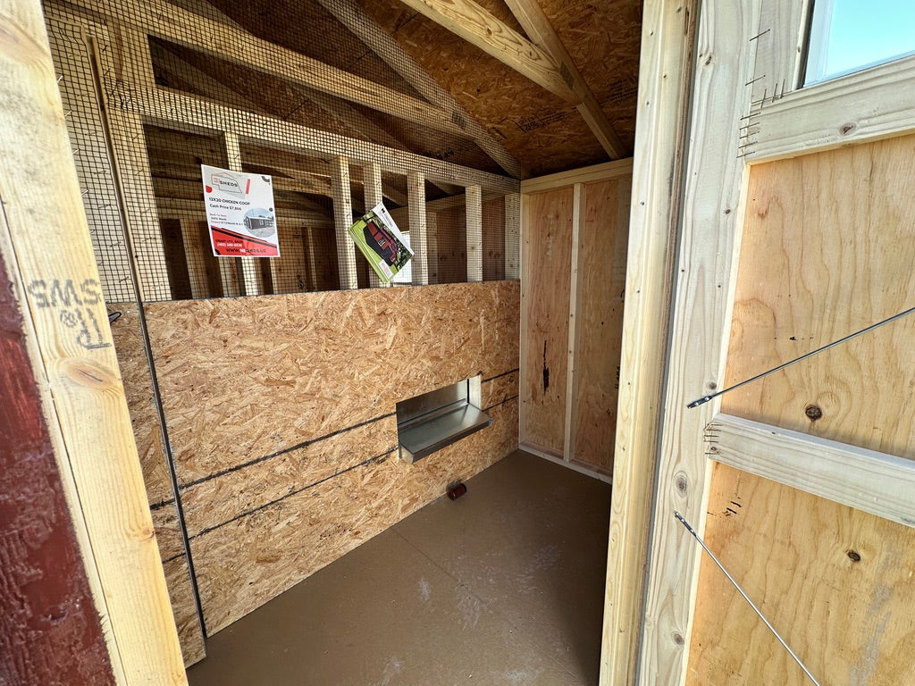 12x20 Chicken Coop - Yutan Nebraska Location | NE Sheds