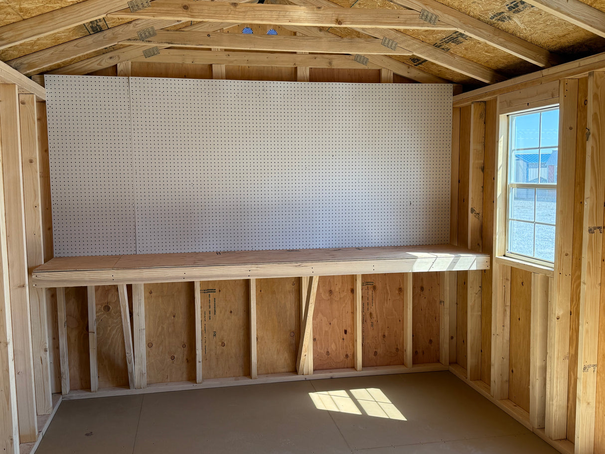 10x20 Garden Shed W/ Shelves - Hampton Nebraska | NE Sheds