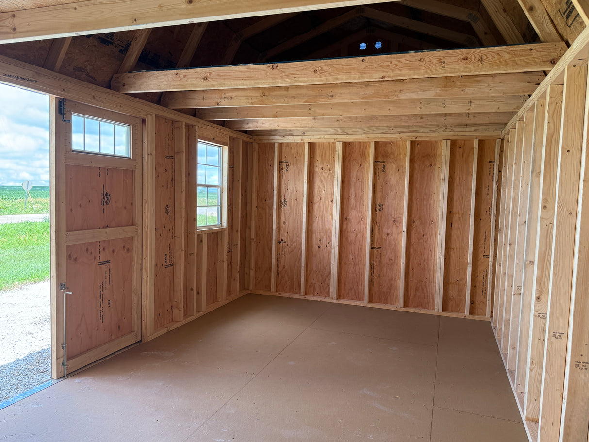10x20 Lofted Garden Shed - Hampton Nebraska | NE Sheds