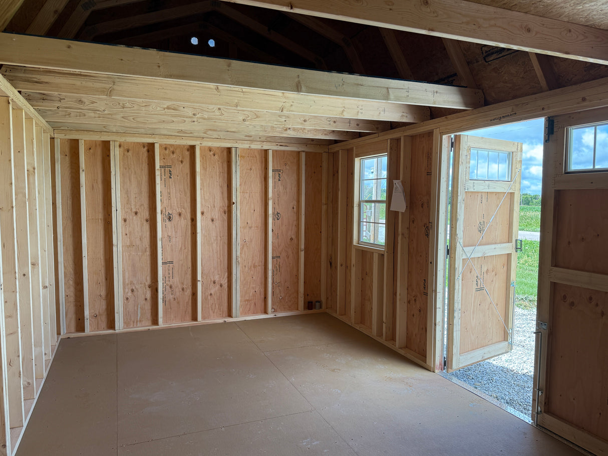 10x20 Lofted Garden Shed - Hampton Nebraska | NE Sheds