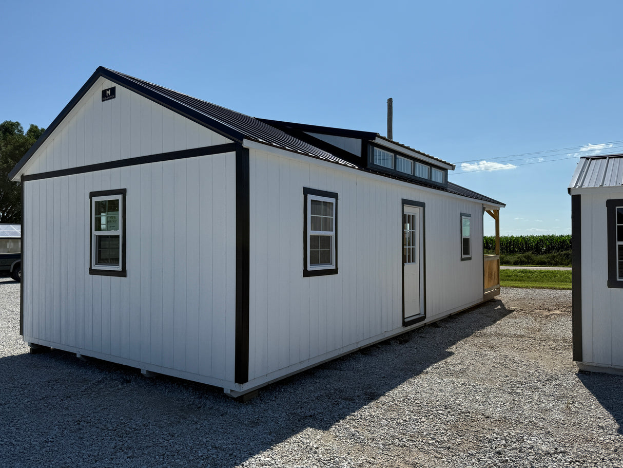 16x36 Swiss Cabin - Hampton, Nebraska Location | NE Sheds