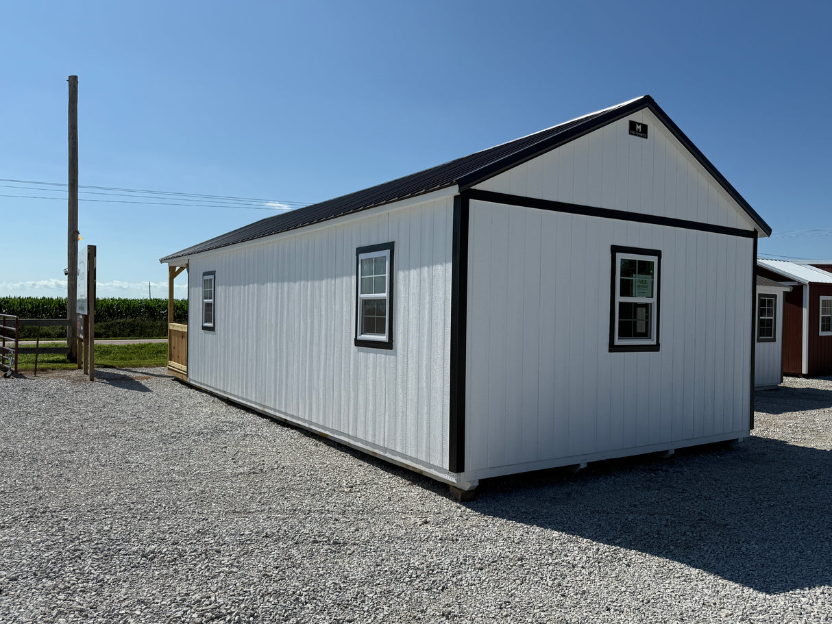 16x36 Swiss Cabin - Hampton, Nebraska Location | NE Sheds