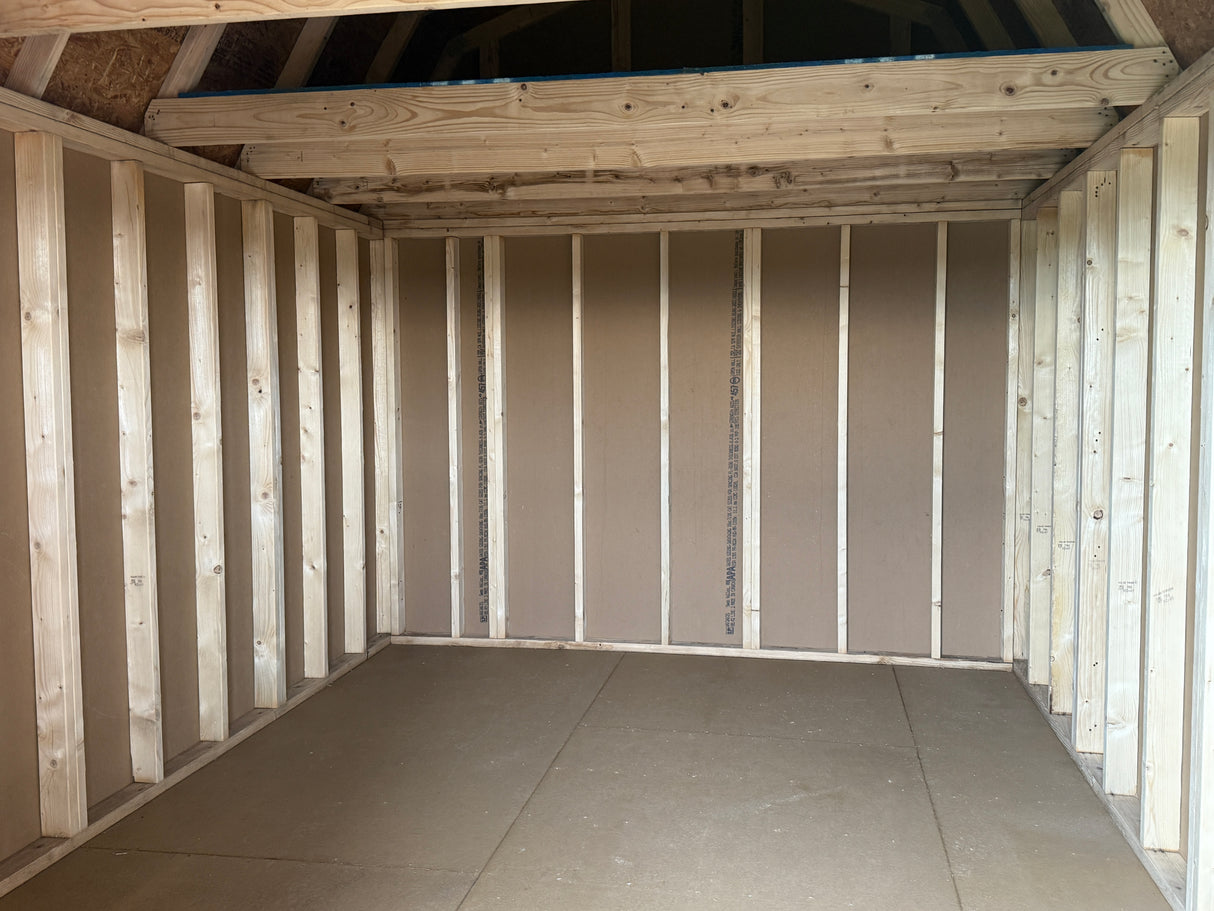 10x16 Lofted Barn - Hampton Nebraska Location | NE Sheds