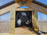 10x22 Green House Shed Combo - Grand Island Location | NE Sheds