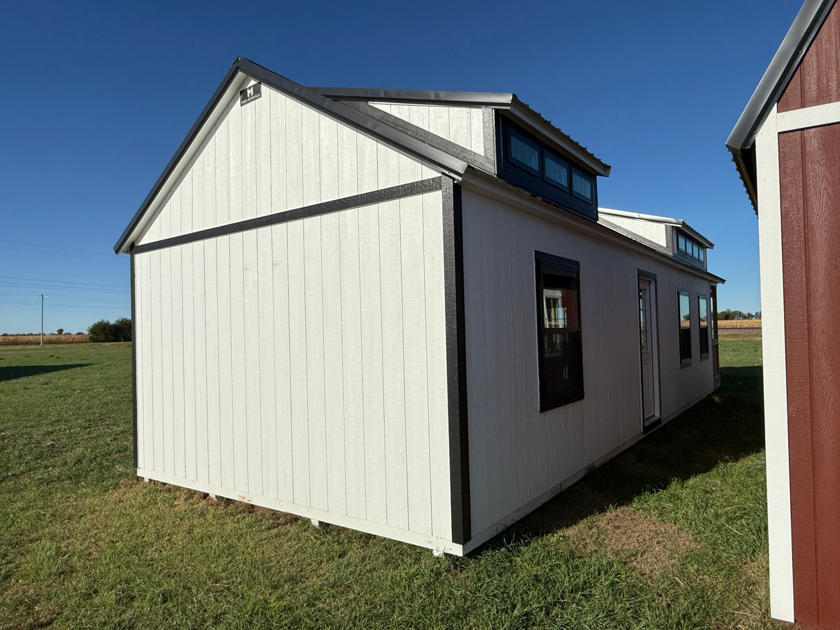 14x40 Swiss Cabin - Alda Nebraska Location | NE Sheds