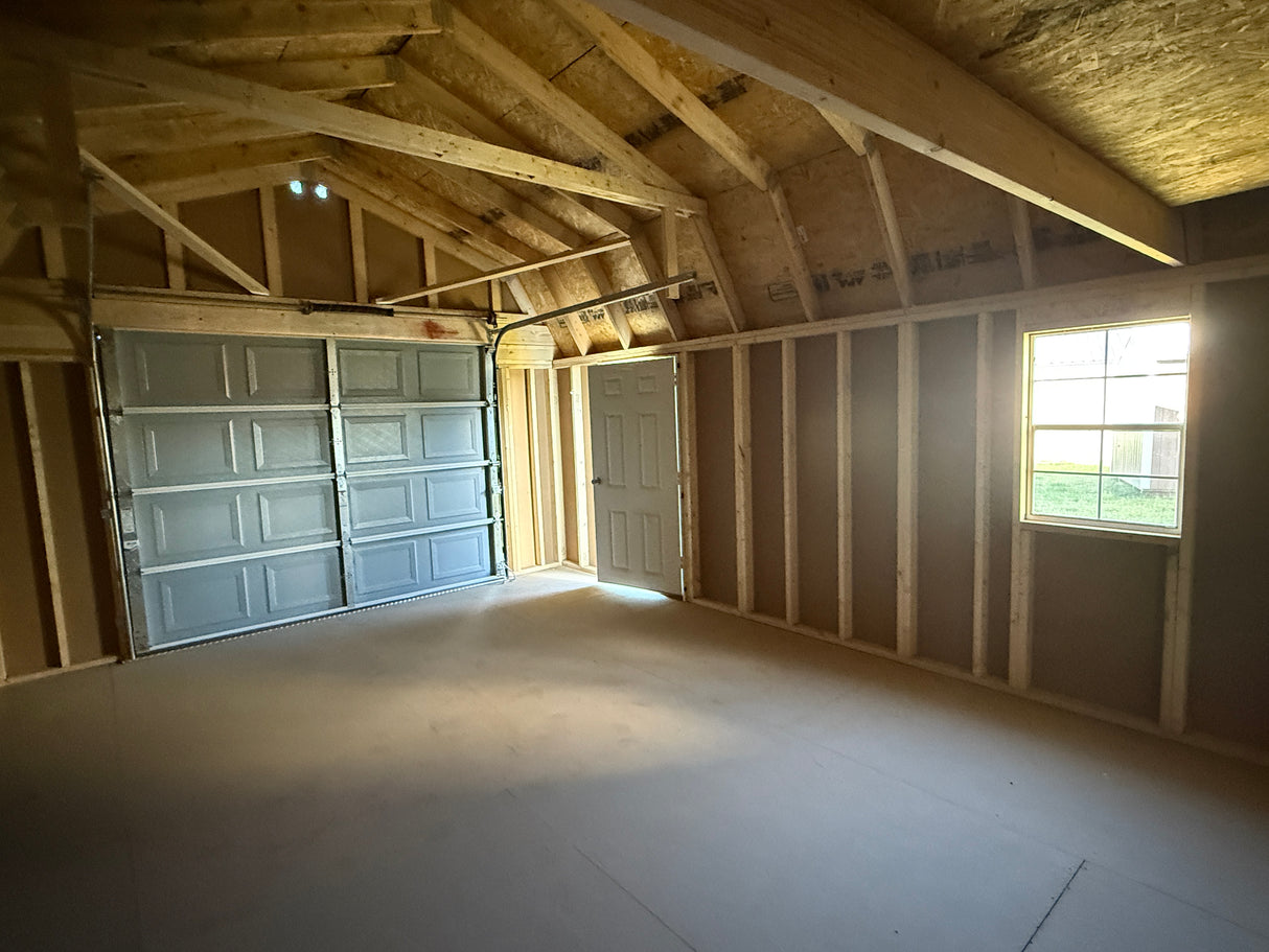 14x24 Lofted Garage - Alda, Nebraska Location | NE Sheds