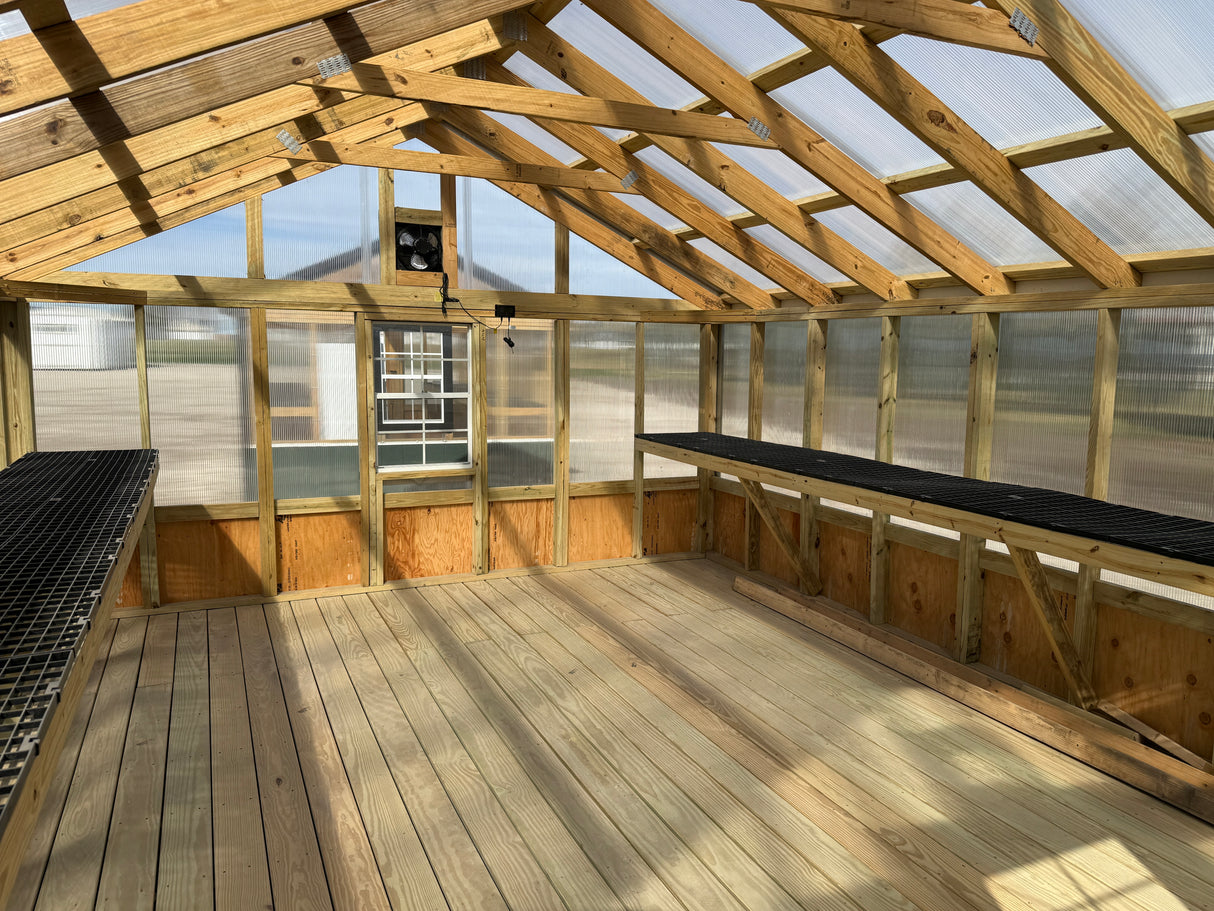 14x20 Green House - Hampton Nebraska | NE Sheds