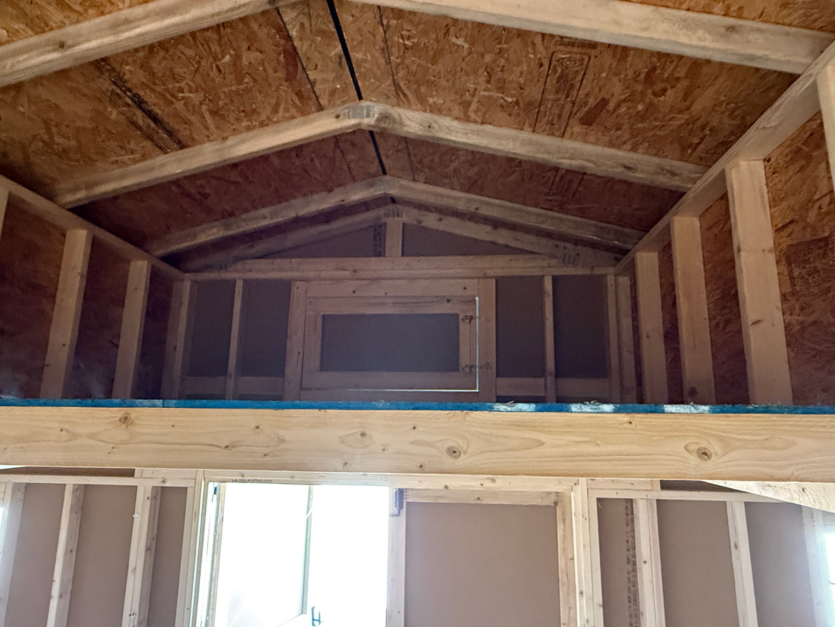 24x12 Country Barn - Hampton Nebraska Location | NE Sheds