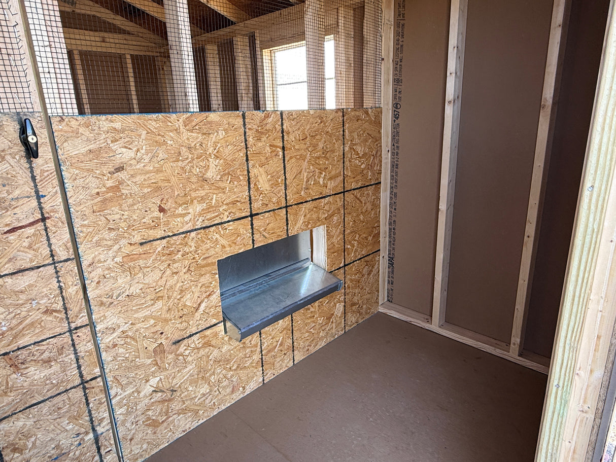 10x20 Chicken Coop - Hampton Nebraska Location | NE Sheds