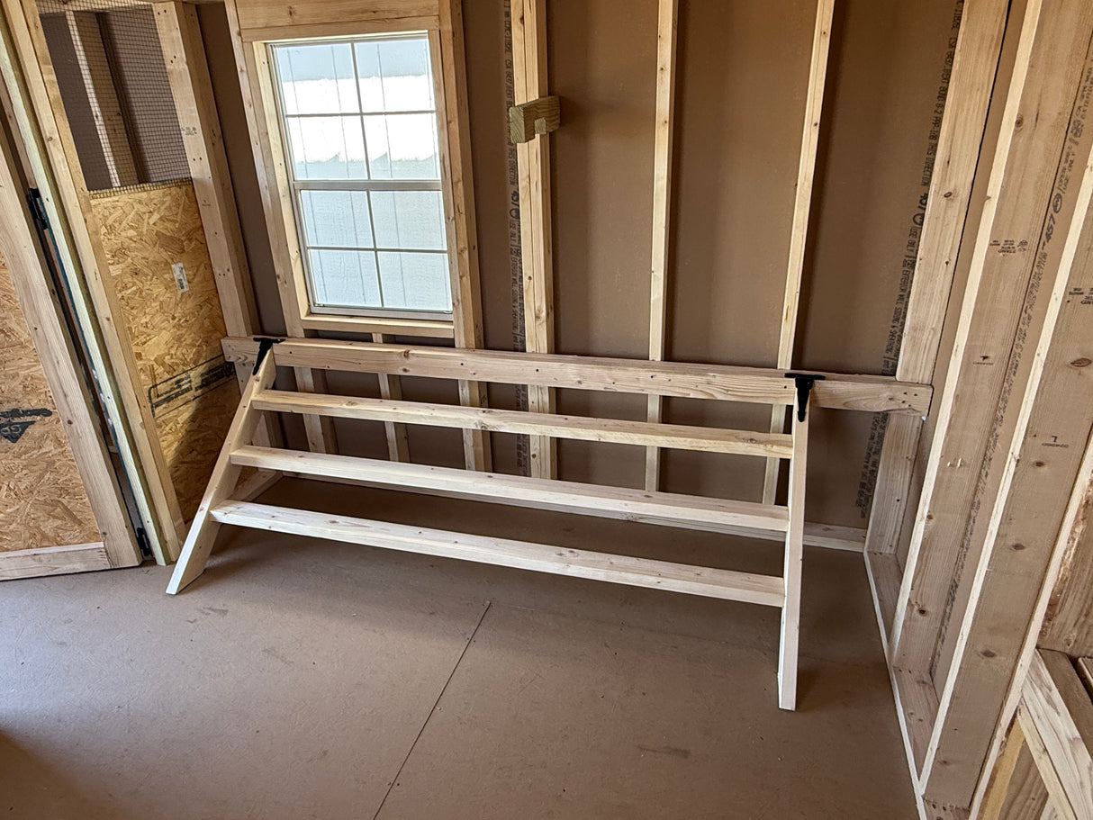 10x20 Chicken Coop - Hampton Nebraska Location | NE Sheds