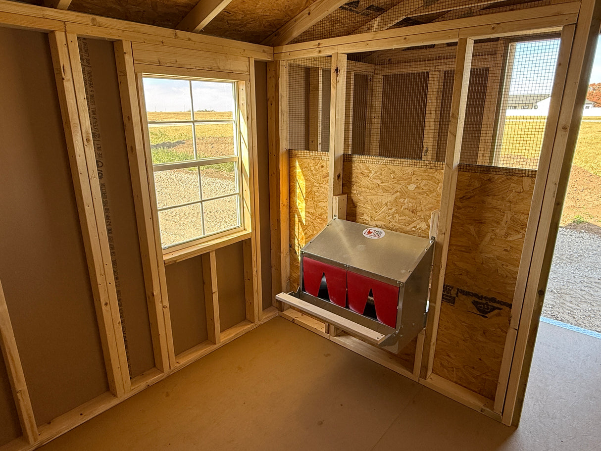 10x20 Chicken Coop - Hampton Nebraska Location | NE Sheds