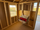 10x20 Chicken Coop - Hampton Nebraska Location | NE Sheds