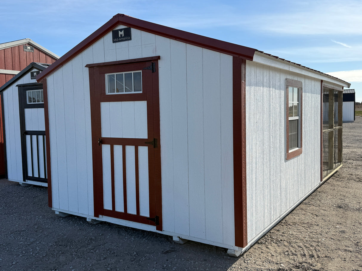 10x20 Chicken Coop - Hampton Nebraska Location | NE Sheds