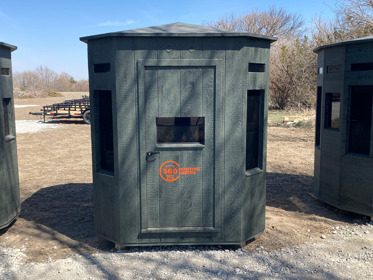 360 Shootin House GUN & BOW Blind [6x6] | NE Sheds