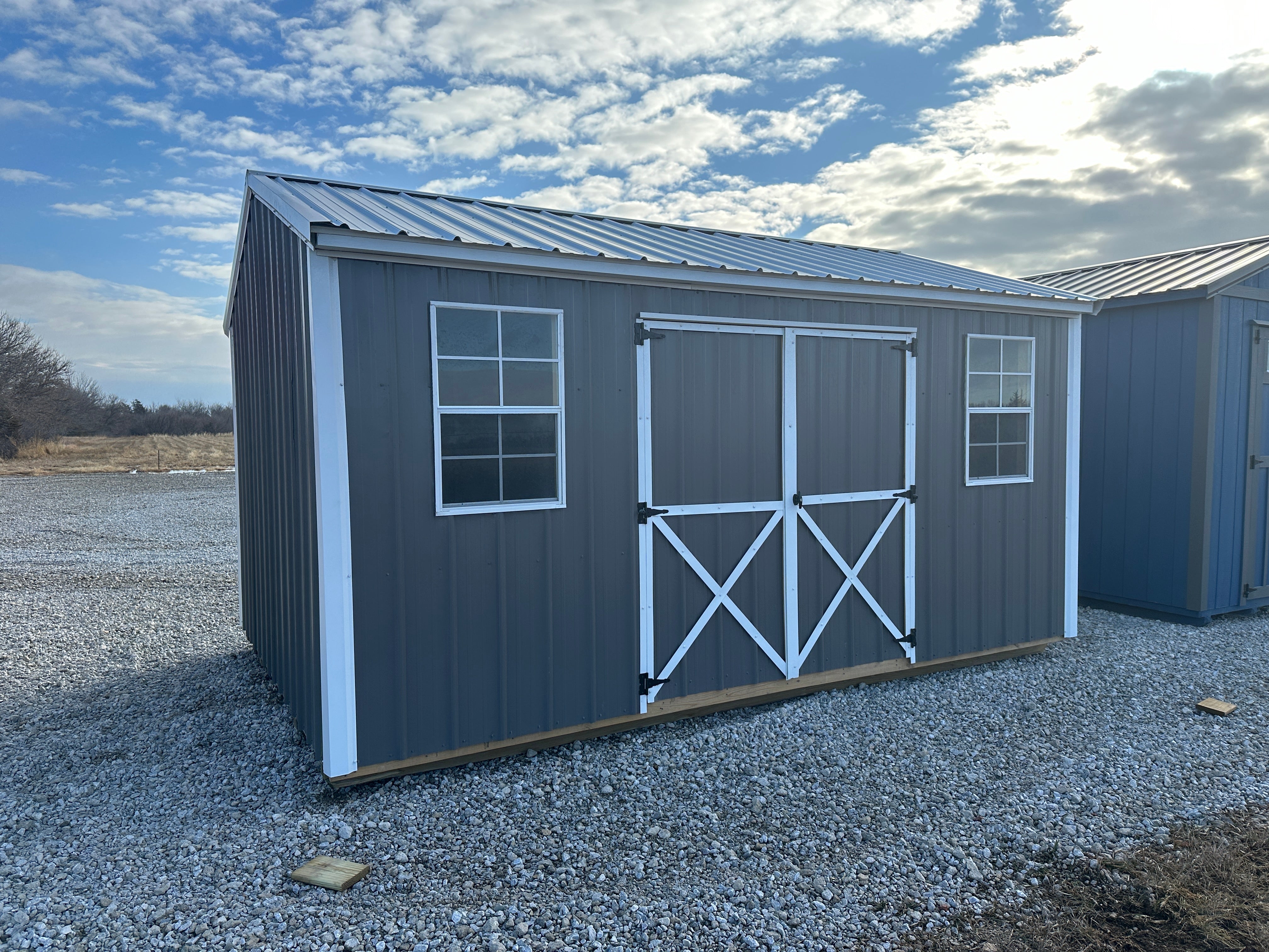 12x16 Garden Shed w/Metal Siding - Hampton Ne. NEsheds – NE