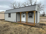 SOLD  12x28 Lofted Cottage Cabin - Columbus Nebraska | NE Sheds