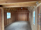 SOLD  12x28 Lofted Cottage Cabin - Columbus Nebraska | NE Sheds