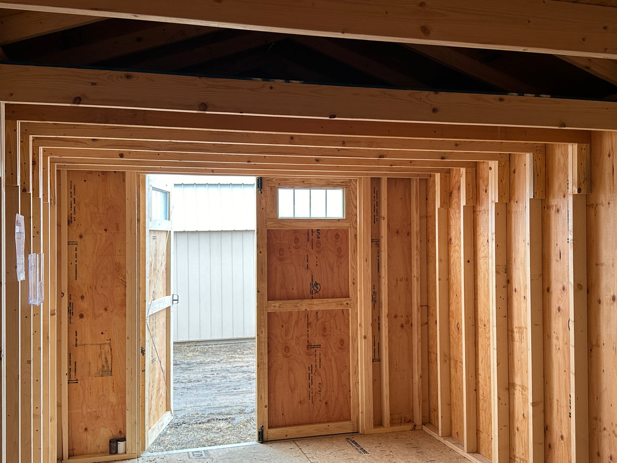 10x20 Lofted Utility - Wisner Nebraska. | NE Sheds