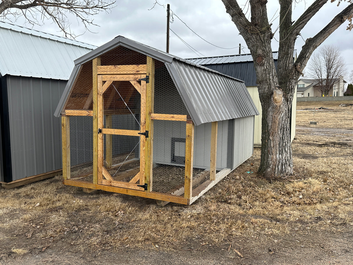 SOLD [10% OFF] 8x16 Chicken Coop - Columbus Nebraska | NE Sheds