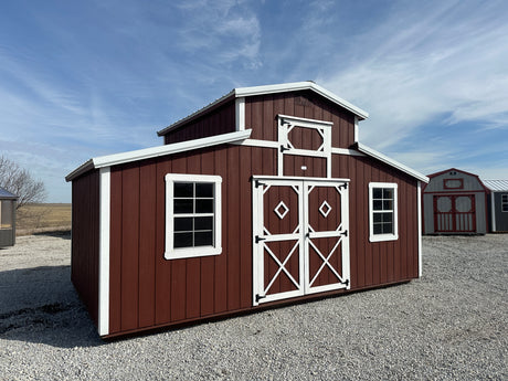 SOLD [10% OFF] 20x12 Country Barn - Hampton Nebraska | NE Sheds