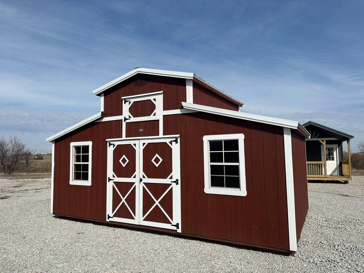 SOLD [10% OFF] 20x12 Country Barn - Hampton Nebraska | NE Sheds