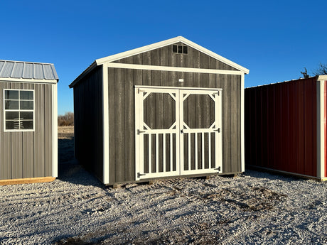 [10% OFF] 12x16 Lofted Utility - Hampton Nebraska | NE Sheds