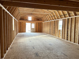 SOLD [LIKE NEW] 16x48 Lofted Cabin - Hampton Nebraska | NE Sheds