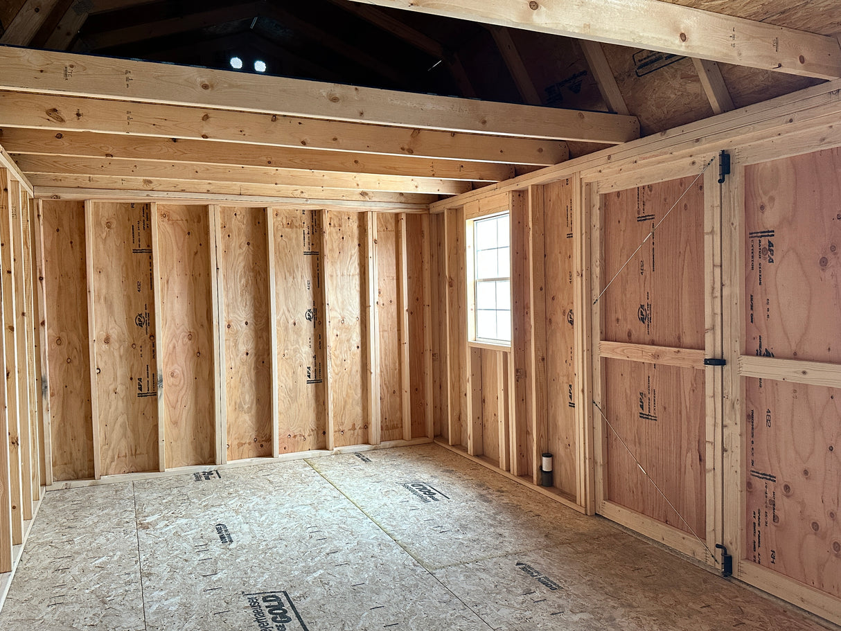 SOLD 10x20 Lofted Garden Shed - Red Cloud Nebraska Location | NE Sheds