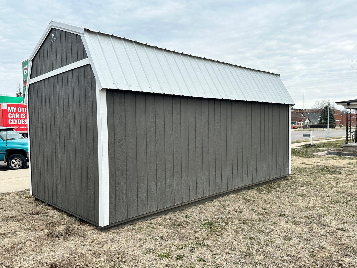 SOLD 10x20 Lofted Garden Shed - Red Cloud Nebraska Location | NE Sheds