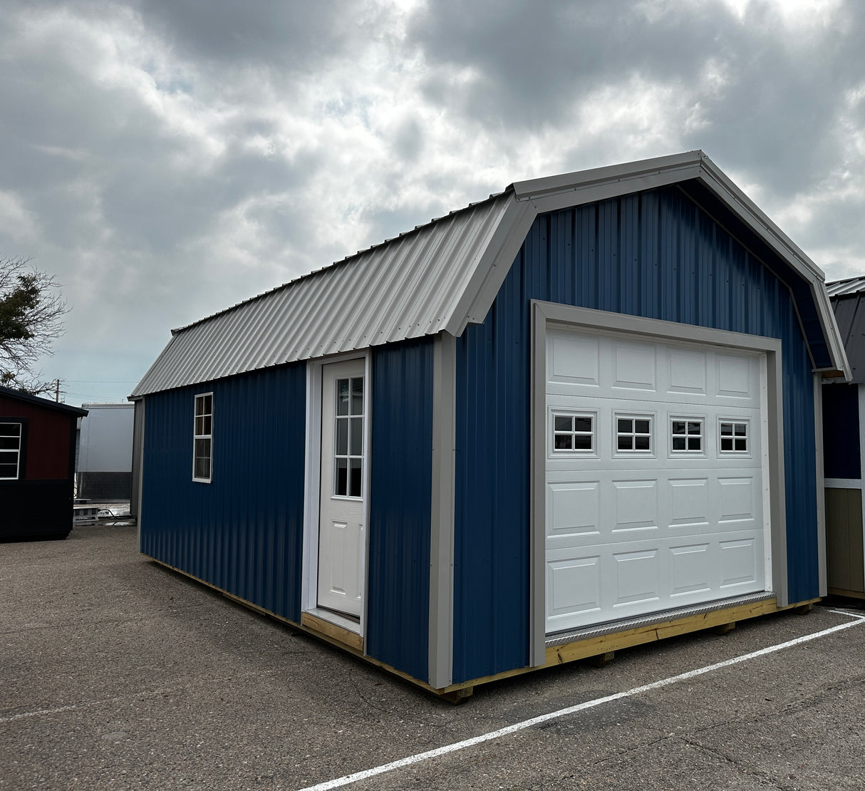 14x24 Lofted Garage - NE STATE FAIR SPECIAL | NE SHEDS