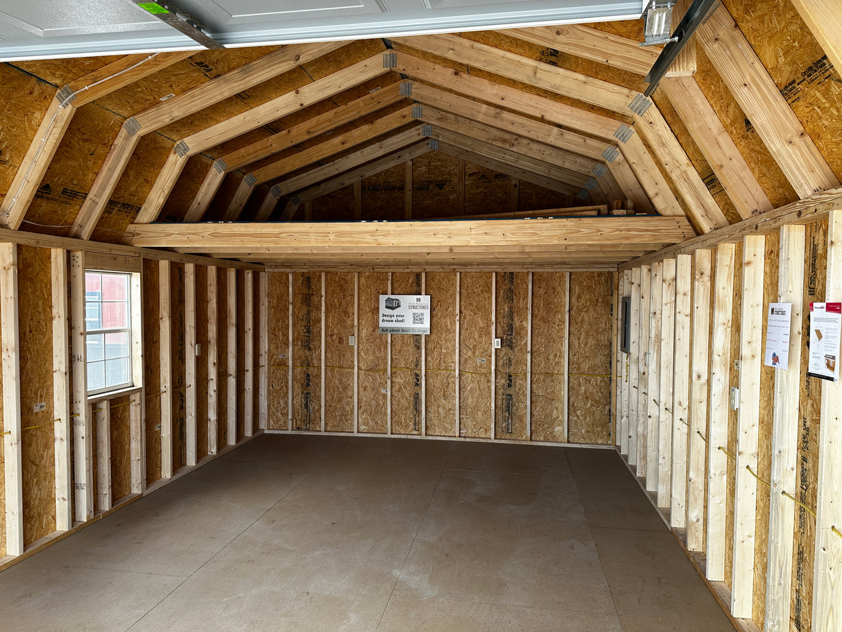 14x24 Lofted Garage - NE STATE FAIR SPECIAL | NE SHEDS