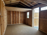 10x20 Side Lofted Utility Shed - Hampton, NE | NE Sheds