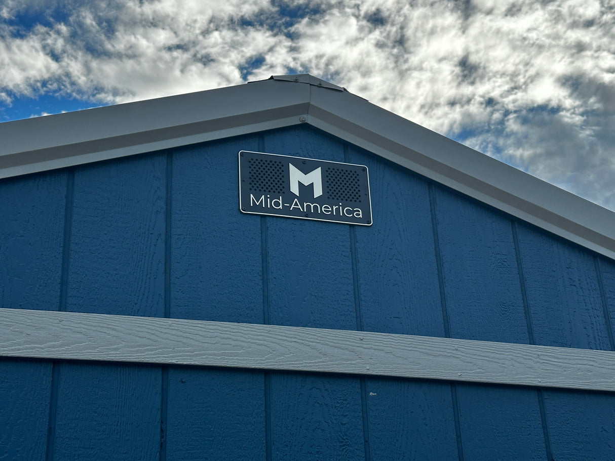 10x20 Side Lofted Utility Shed - Hampton, NE | NE Sheds